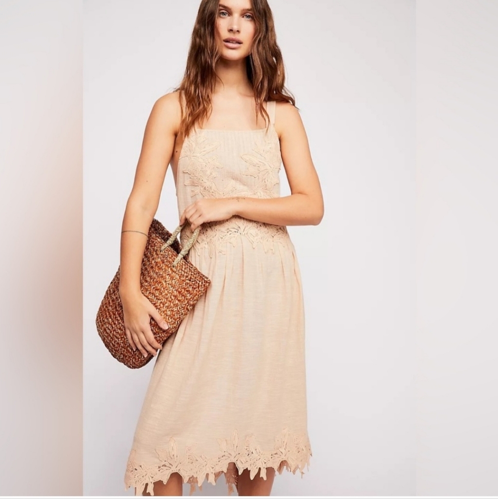 Free People In Your Arms Dress in Rose Sz XS